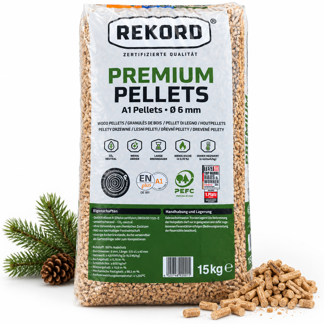 REKORD Premium — worek pelletu